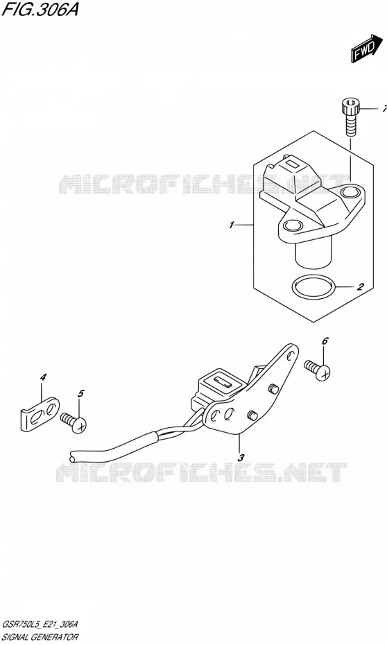 ALTERNATOR Suzuki MOTO 750 GSR 2015  GSR750UE L5 (E21)