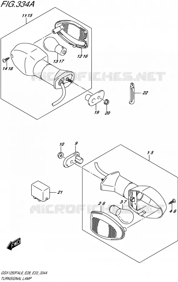 INDICATOREN Suzuki MOTO 1250 GSX-F 2016  GSX1250FA L6 (E03,E28,E33)