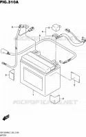 ACCU (GSX1300RAL7 E02) voor Suzuki HAYABUSA 1300 2017