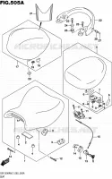 SEAT voor Suzuki HAYABUSA 1300 2017