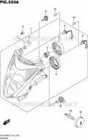 KOPLAMP voor Suzuki HAYABUSA 1300 2017