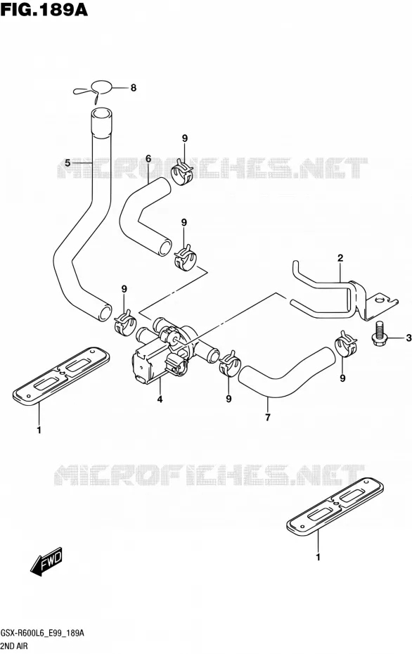 ANTI VERVUILINGS SYSTEM Suzuki MOTO 600 GSX-R 2016  GSX-R600 L6 (E99)