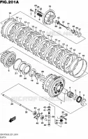KOPPELING MOTOR/TRANSMISSIE 750 suzuki-motorfietsen GSX-R 2016 12210022