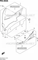 ONDERAANKLEDING KUIPDEEL/FRAME 750 suzuki-motorfietsen GSX-R 2016 12210052