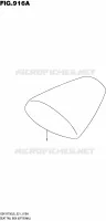 SEAT COWL (OPTIONAL) KUIPDEEL/FRAME 750 suzuki-motorfietsen GSX-R 2016 12210060