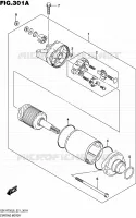 STARTMOTOR ELEKTRISCHE 750 suzuki-motorfietsen GSX-R 2016 12210027