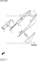 ACHTER KUIP voor Suzuki INAZUMA 250 1992