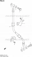 FRONT REMSLANG voor Suzuki INAZUMA 250 2014