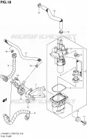 BENZINE POMP voor Suzuki KINGQUAD 400 2011