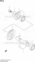 CRANK BALANCER voor Suzuki KINGQUAD 400 2013