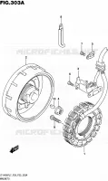 ONTSTEKING voor Suzuki KINGQUAD 400 2017