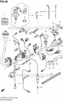 BEDRADING (LT A500XL4 P28) voor Suzuki KINGQUAD 500 1992