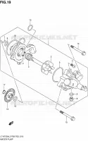 WATERPOMP voor Suzuki KINGQUAD 750 2012