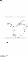 ALTERNATOR COVER voor Suzuki KINGQUAD 750 2012