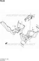 SPATBORD voor Suzuki KINGQUAD 750 2012