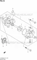 WATERPOMP voor Suzuki KINGQUAD 750 2012