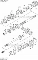 AANDRIJFAS voor Suzuki KINGQUAD 750 2016