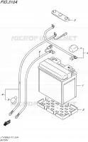 ACCU voor Suzuki KINGQUAD 750 2016