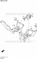 SPATBORD voor Suzuki KINGQUAD 750 2016