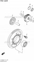 STARTMOTOR CLUTCH voor Suzuki KINGQUAD 750 2016