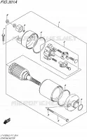 STARTMOTOR voor Suzuki KINGQUAD 750 2016