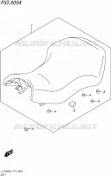 SEAT voor Suzuki KINGQUAD 750 2017