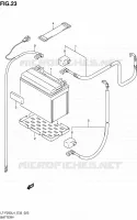 ACCU voor Suzuki OZARK 250 1992