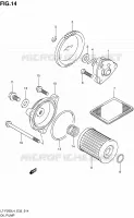 OLIEPOMP voor Suzuki OZARK 250 1992