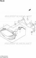 TAIL LIGHT ASSY voor Suzuki OZARK 250 1992