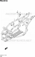FRAME voor Suzuki OZARK 250 2017