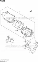 SNELHEIDSMETER (LT F400FL3 P24) voor Suzuki KINGQUAD 400 2013