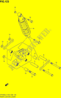 SCHOKBREKER AANEENSCHAKELING (SFV650AL4 E28) voor Suzuki GLADIUS 650 2014