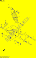 SCHOKBREKER AANEENSCHAKELING (SFV650AL4 E33) voor Suzuki GLADIUS 650 2014