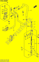 ACHTER HOOFDREMCILINDER (SFV650AL5 E33) voor Suzuki GLADIUS 650 2015