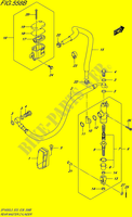 ACHTER HOOFDREMCILINDER (SFV650L5 E28) voor Suzuki GLADIUS 650 2015