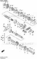 TRANSMISSION voor Suzuki SV 650 2014