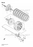 KOPPELING voor Suzuki SV-S 650 2010