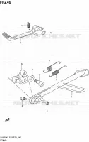 STAND voor Suzuki SV-S 650 2010