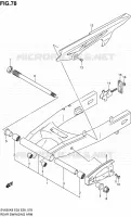 SWINGARM voor Suzuki SV-S 650 2010