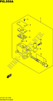 ACHTER HOOFDREMCILINDER voor Suzuki BURGMAN 125 2015