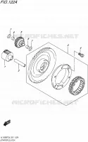 STARTMOTOR CLUTCH voor Suzuki INTRUDER 1500 2016