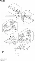 FOOTREST voor Suzuki INTRUDER 800 2014