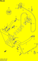 RADIATOR SLANG (VL800CL4 E19) voor Suzuki INTRUDER 800 2014