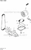 OLIEPOMP voor Suzuki BOULEVARD 800 2015