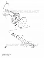 CRANK BALANCER voor Suzuki INTRUDER 1800 2011