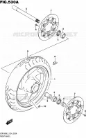VOORWIEL voor Suzuki MARAUDER 1800 2015