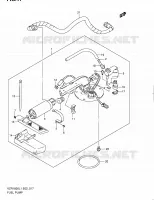 BENZINE POMP voor Suzuki INTRUDER 1800 2011