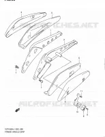 FRAME HANDGREEP (VZR1800L1 E19) voor Suzuki INTRUDER 1800 2011