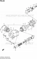 AANDRIJFAS voor Suzuki INTRUDER 1800 2011