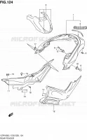 ACHTERSPATBORD (VZR1800ZL1 E33) voor Suzuki INTRUDER 1800 2011